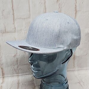 Acrylic/Wool blend Flexfit Baseball Cap Color Blue S/M